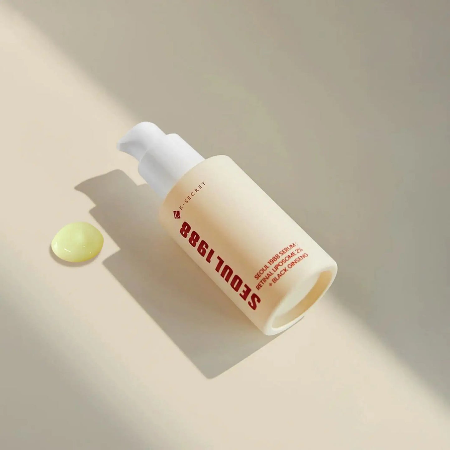 K-SECRET Retinal Liposome 2% + Black Ginseng sérum coreano firmeza e luminosidade diária Portugal