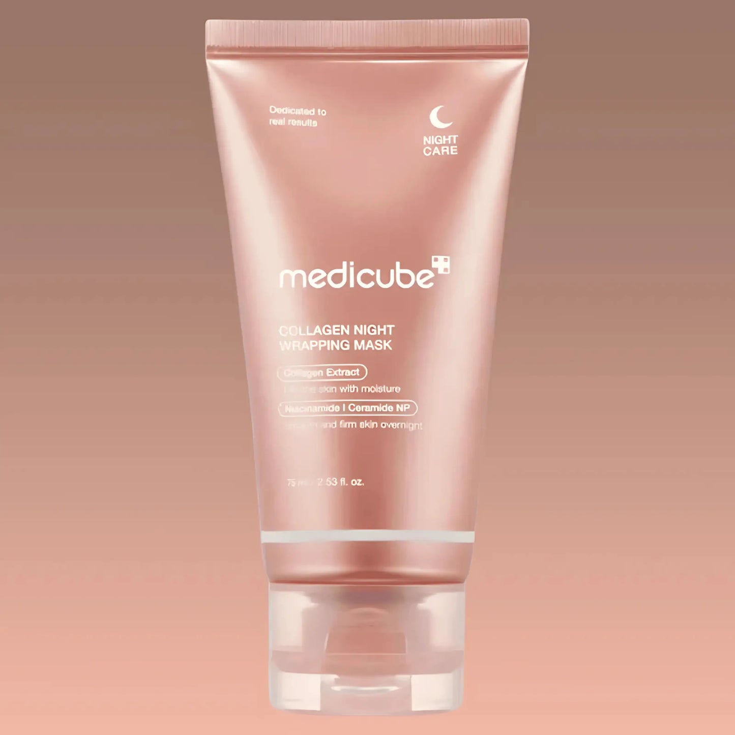 Medicube Collagen Night Wrapping Mask – máscara de noite coreana com ingredientes reparadores para uma pele suave, firme e rejuvenescida, cosmética coreana e skincare noturno