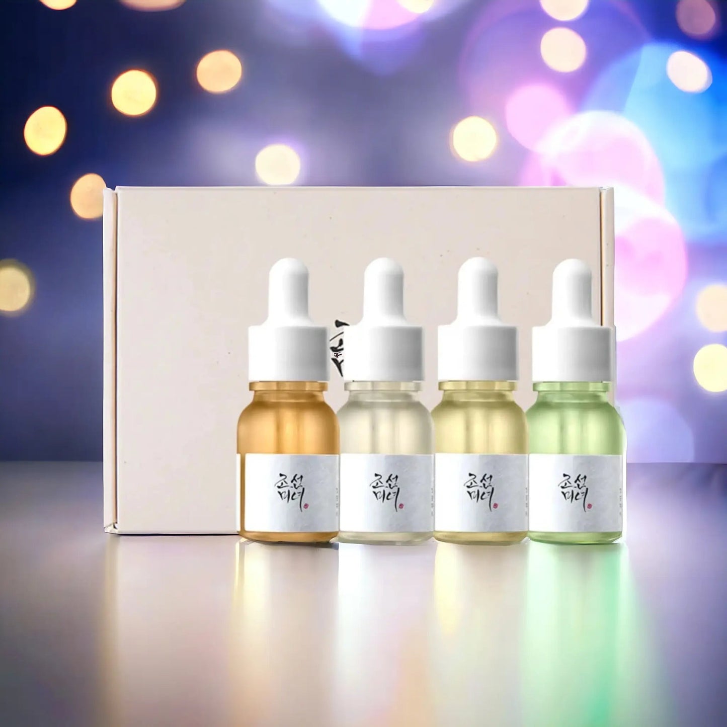 Hanbang Serum Discovery Kit da Beauty of Joseon – conjunto de séruns coreanos inspirados na medicina tradicional Hanbang. Inclui opções para hidratação, luminosidade, ação anti-idade e anti-acne. Cosmética coreana e skincare k-beauty disponível em Portugal
