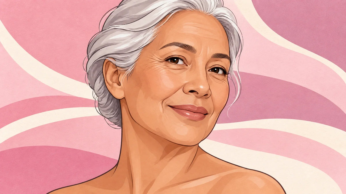 Pele madura — retrato ilustrado