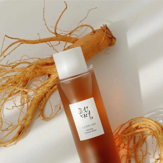 Ginseng Essence Water da Beauty of Joseon – essência coreana com extrato de ginseng para hidratação profunda, revitalização e efeito anti-idade. Ideal para pele seca e baça. Cosmética coreana e skincare k-beauty disponível em Portugal