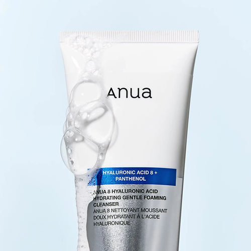 8 Hyaluronic Acid Foaming Cleanser da Anua espuma facial coreana ácido hialurónico pele sensível skincare Portugal
