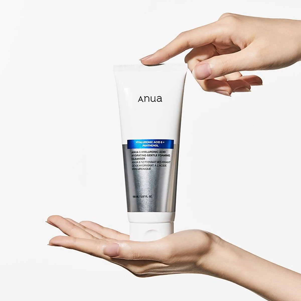 8 Hyaluronic Acid Foaming Cleanser da Anua espuma facial coreana ácido hialurónico frescura diária skincare Portugal