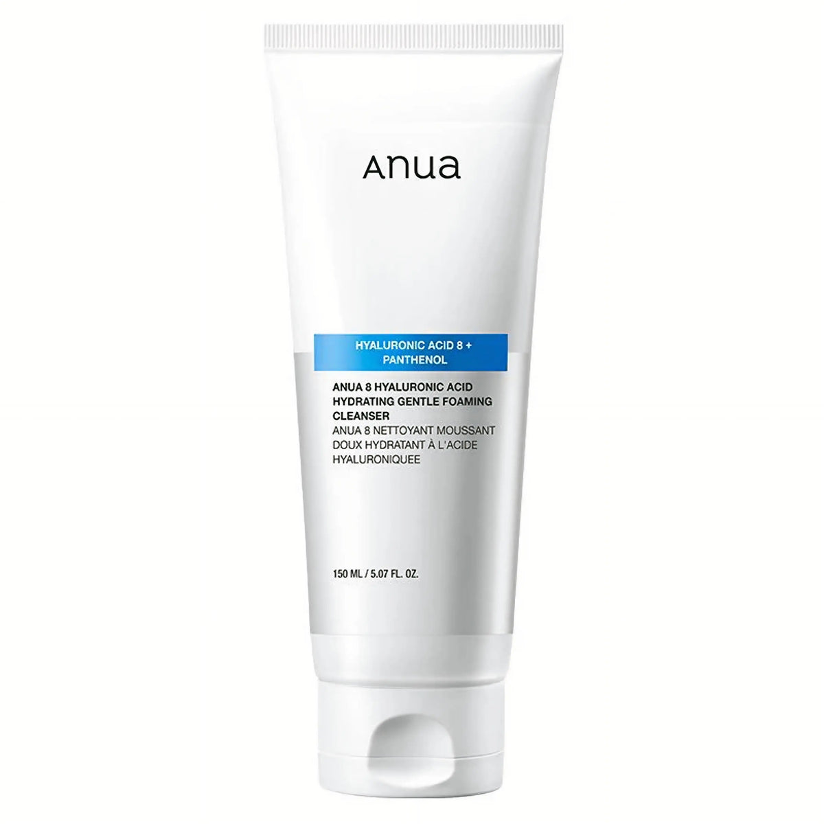 8 Hyaluronic Acid Foaming Cleanser da Anua espuma facial coreana ácido hialurónico suavizar poros cosmética coreana Portugal