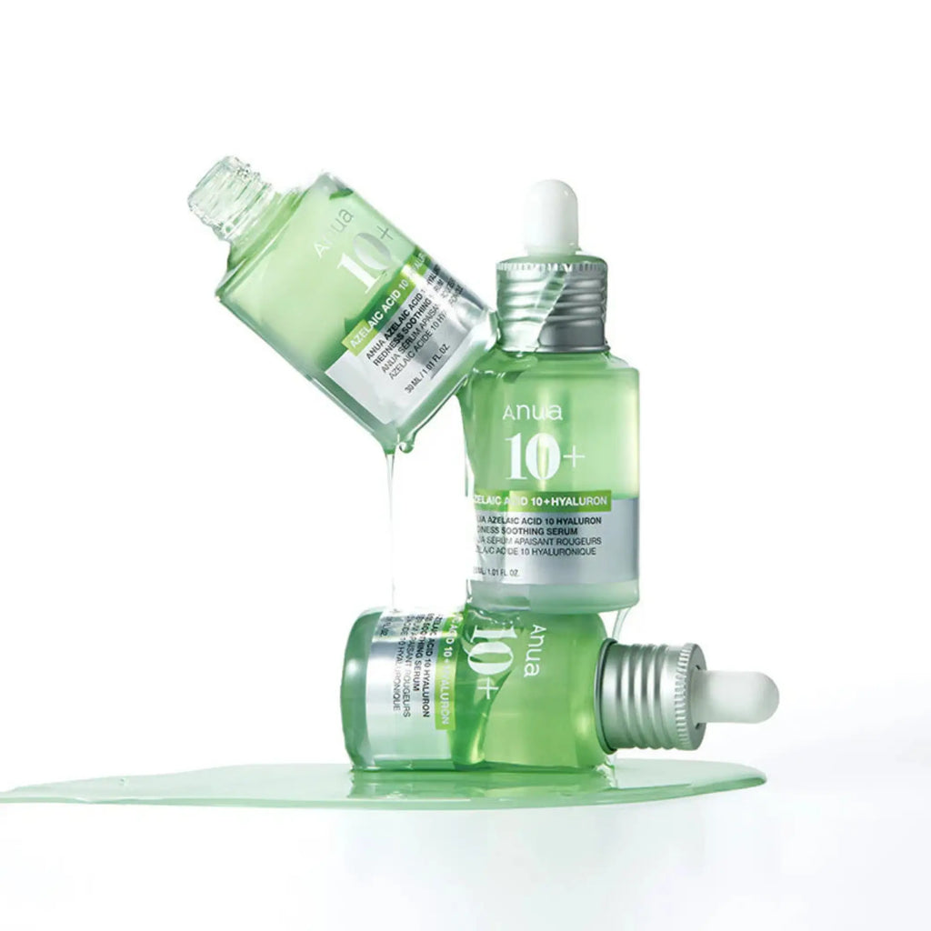 Azelaic Acid 10 Hyaluron Redness Soothing Serum ANUA sérum coreano uniformizar tom pele reativa cosmética coreana Portugal