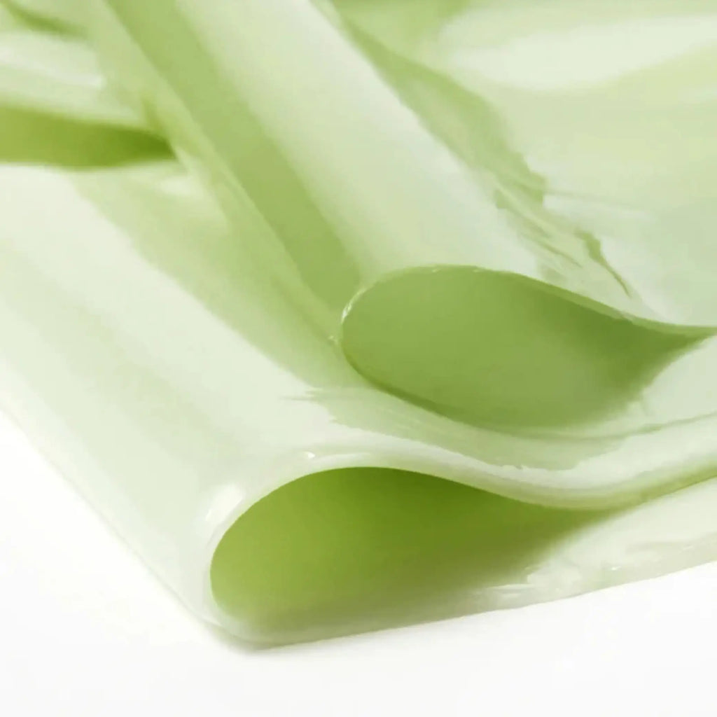 Heartleaf 70 Soothing Collagen Mask da ANUA detalhe da máscara em gel