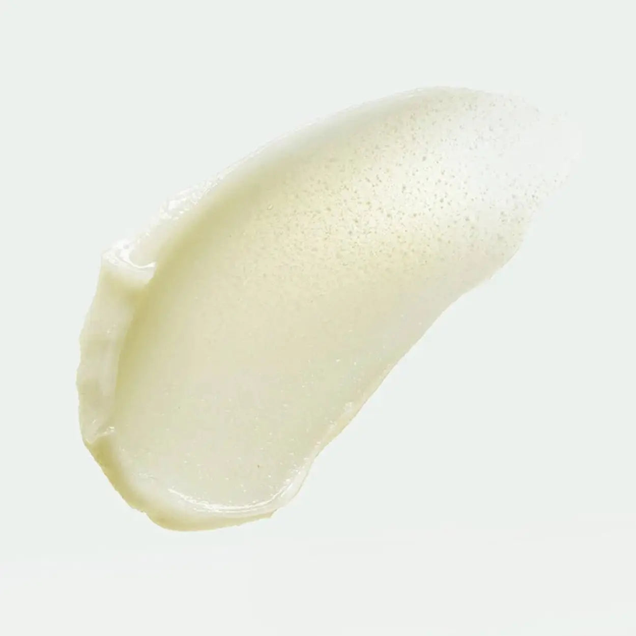 Textura cremosa do ANUA Heartleaf LHA Moisture Peeling Gel em close-up – gel esfoliante hidratante com LHA para renovar a pele suavemente, ideal para uso regular, cosmética coreana, skincare k-beauty Portugal