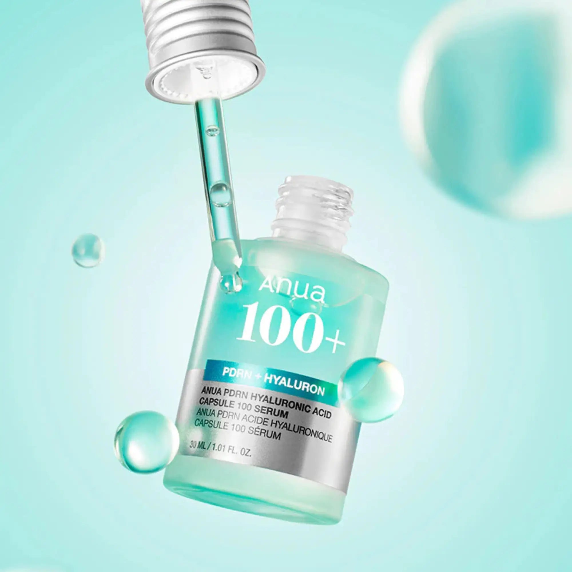 Anua – PDRN Hyaluronic Acid Capsule 100 Serum, sérum facial coreano com PDRN que regenera a pele, skincare Portugal cosmética coreana