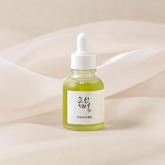 Beauty of Joseon Calming Serum 30ml – sérum coreano calmante com chá verde e artemísia, ideal para pele sensível e irritada. Cosmética coreana skincare k-beauty Portugal