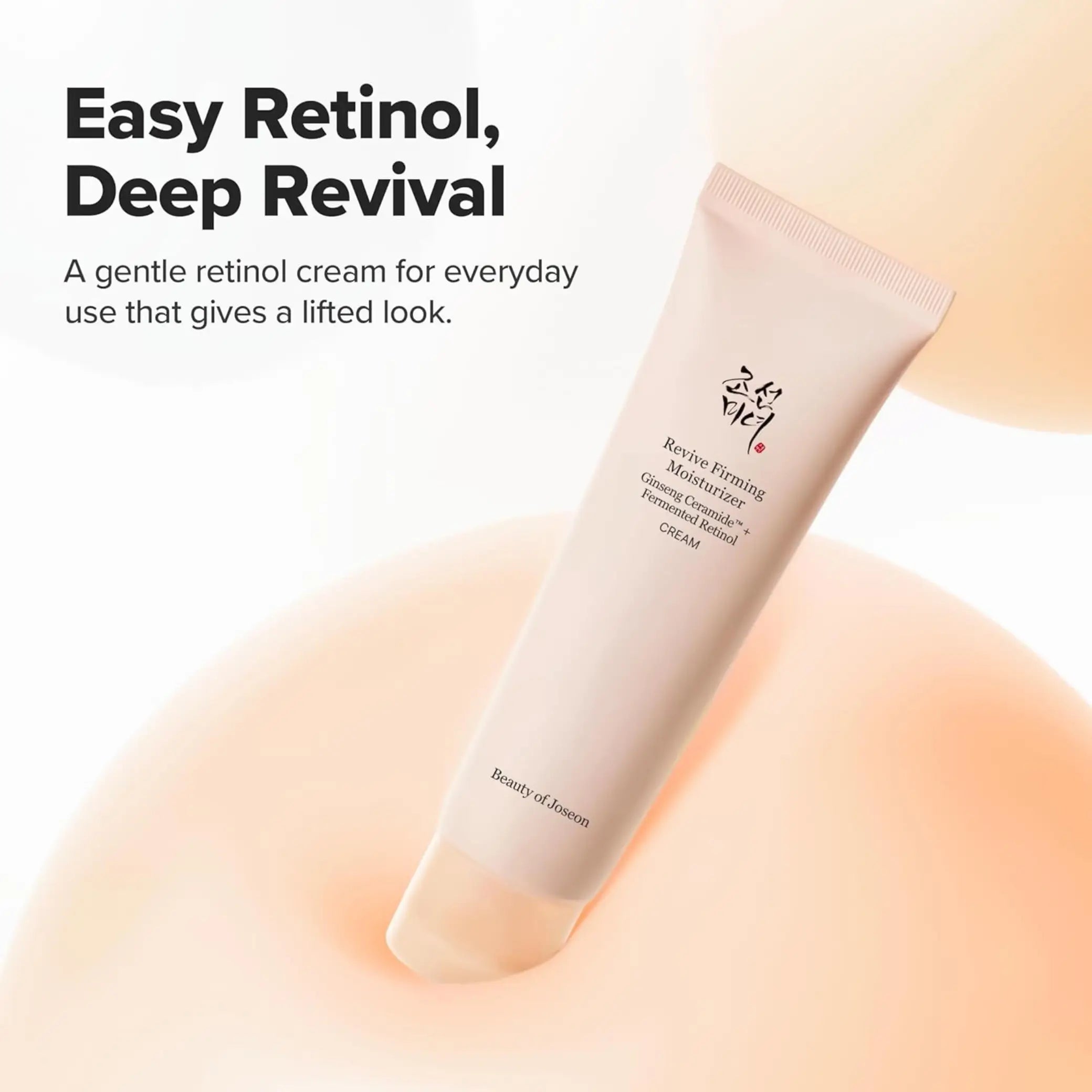 Beauty of Joseon – Revive Firming Face Moisturizer, creme coreano com Ginseng Ceramide para reforçar a barreira, skincare Portugal cosmética coreana