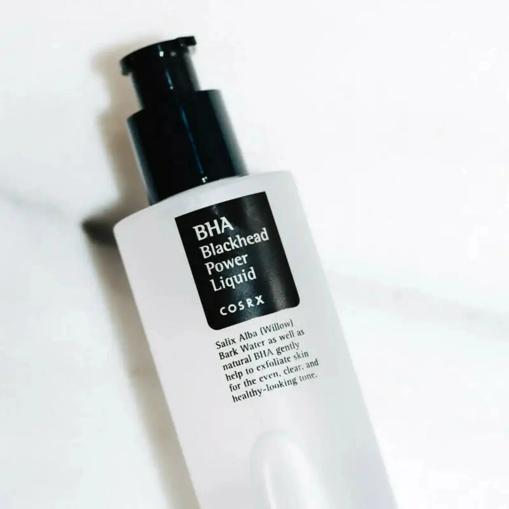 COSRX BHA Blackhead Power Liquid com BHA suave para esfoliação química e limpeza dos poros