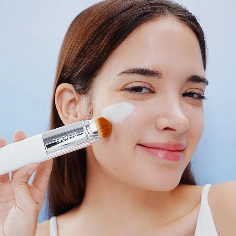 Elroel Blanc Cover Cream Stick corretor coreano textura cremosa aplicação prática Portugal