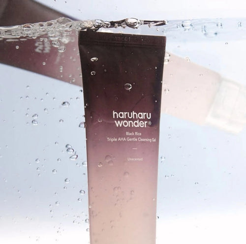 Black Rice Moisture 5.5 Soft Cleansing Gel da Haruharu Wonder gel coreano arroz preto pH 5.5 cosmética coreana Portugal