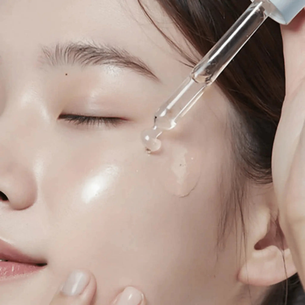 RX Hyaluronic Acid 2% Hydrating Serum da Heimish aplicação facial hidratação cosmética coreana