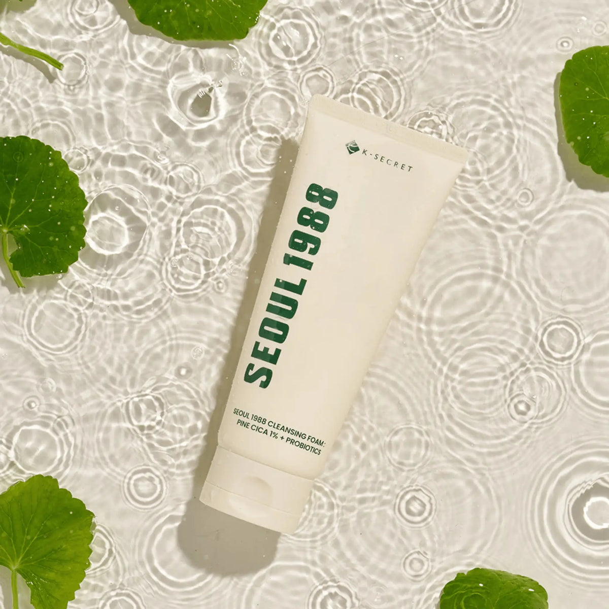 K-Secret Cleansing Foam Pine Cica 1% + Probiotics espuma de limpeza coreana refrescante e calmante skincare Portugal
