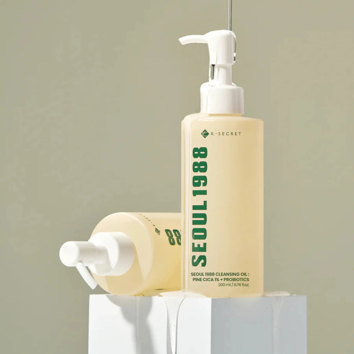 Cleansing Oil Pine Cica 1% + Probiotics da K-SECRET óleo coreano hidratante com cica skincare cosmética coreana Portugal