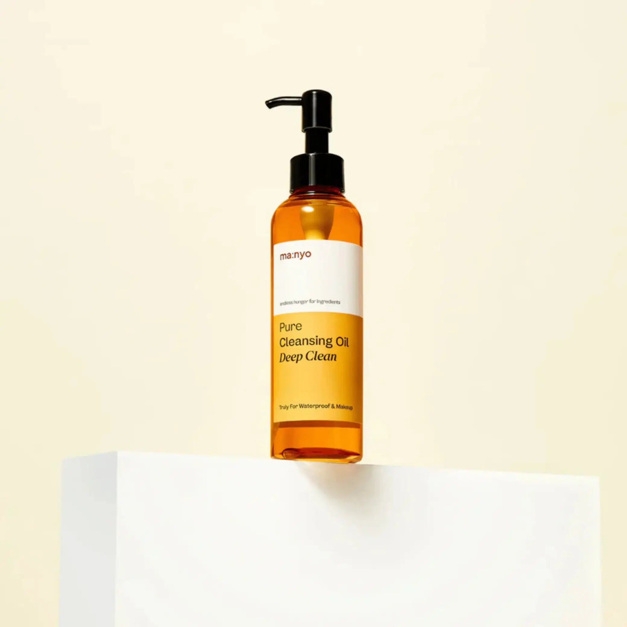 Pure Cleansing Oil Deep Clean ma:nyo óleo coreano limpeza profunda maquilhagem SPF cosmética coreana Portugal