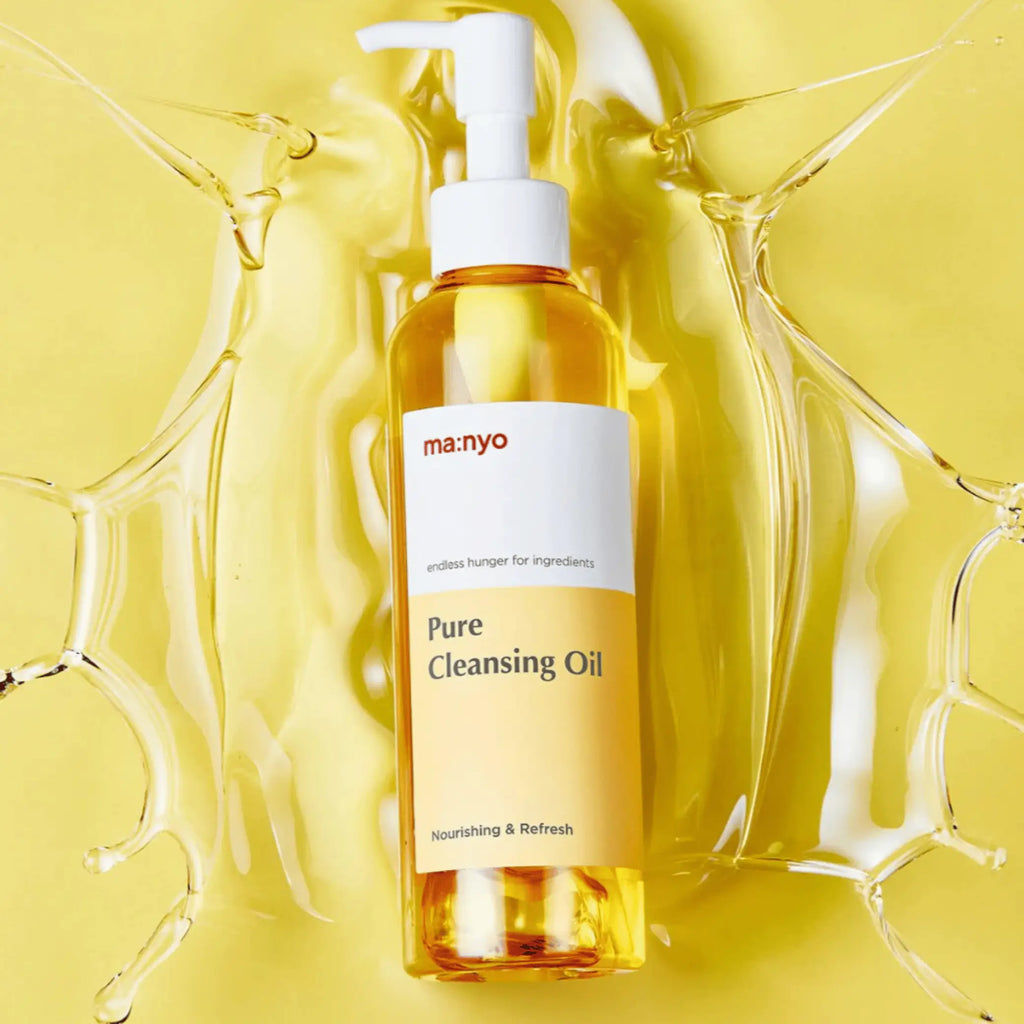 Pure Cleansing Oil ma:nyo óleo coreano emulsifica com água barreira cutânea cosmética coreana Portugal