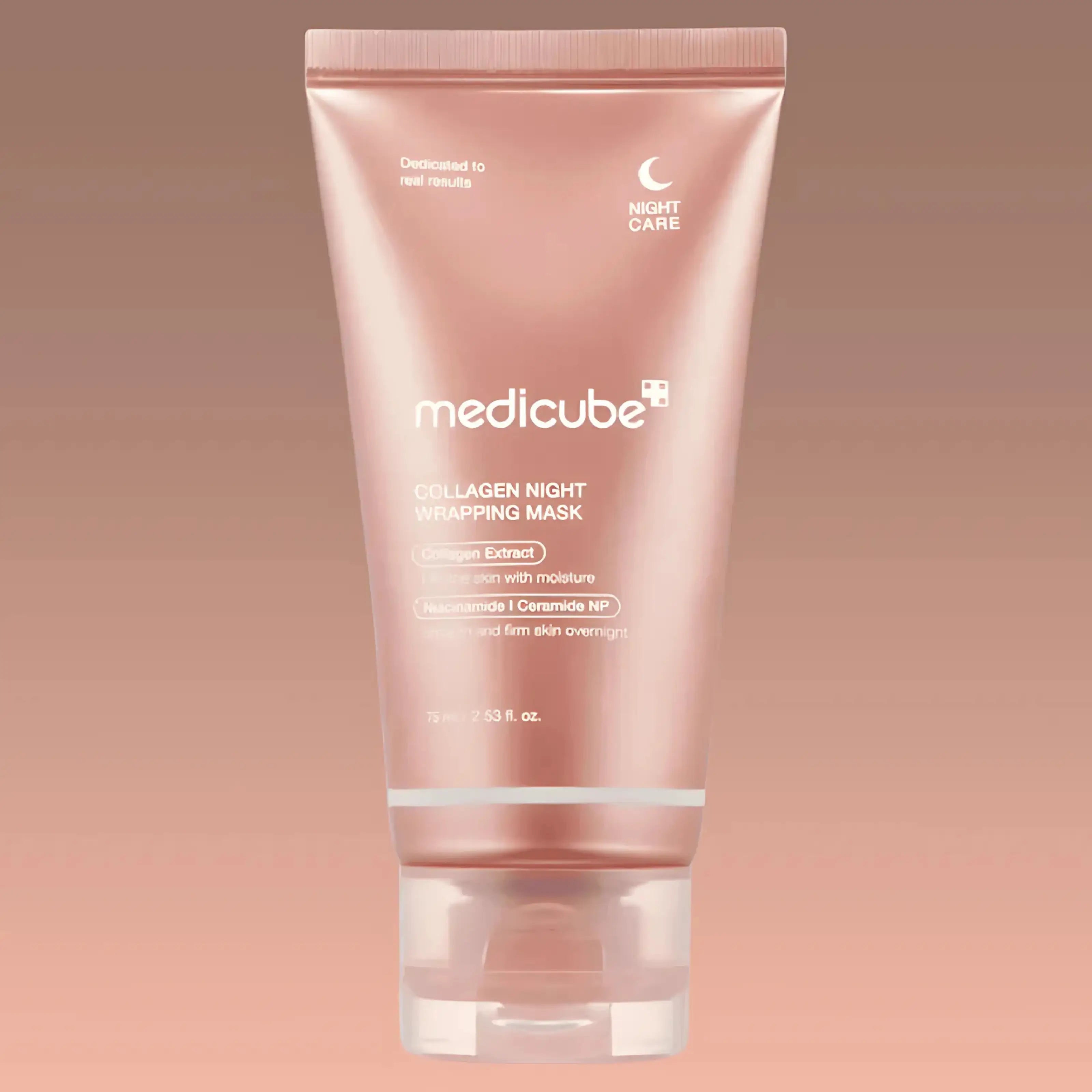 Medicube – Collagen Night Wrapping Mask, máscara noturna coreana que hidrata profundamente durante o sono, cosmética coreana skincare Portugal