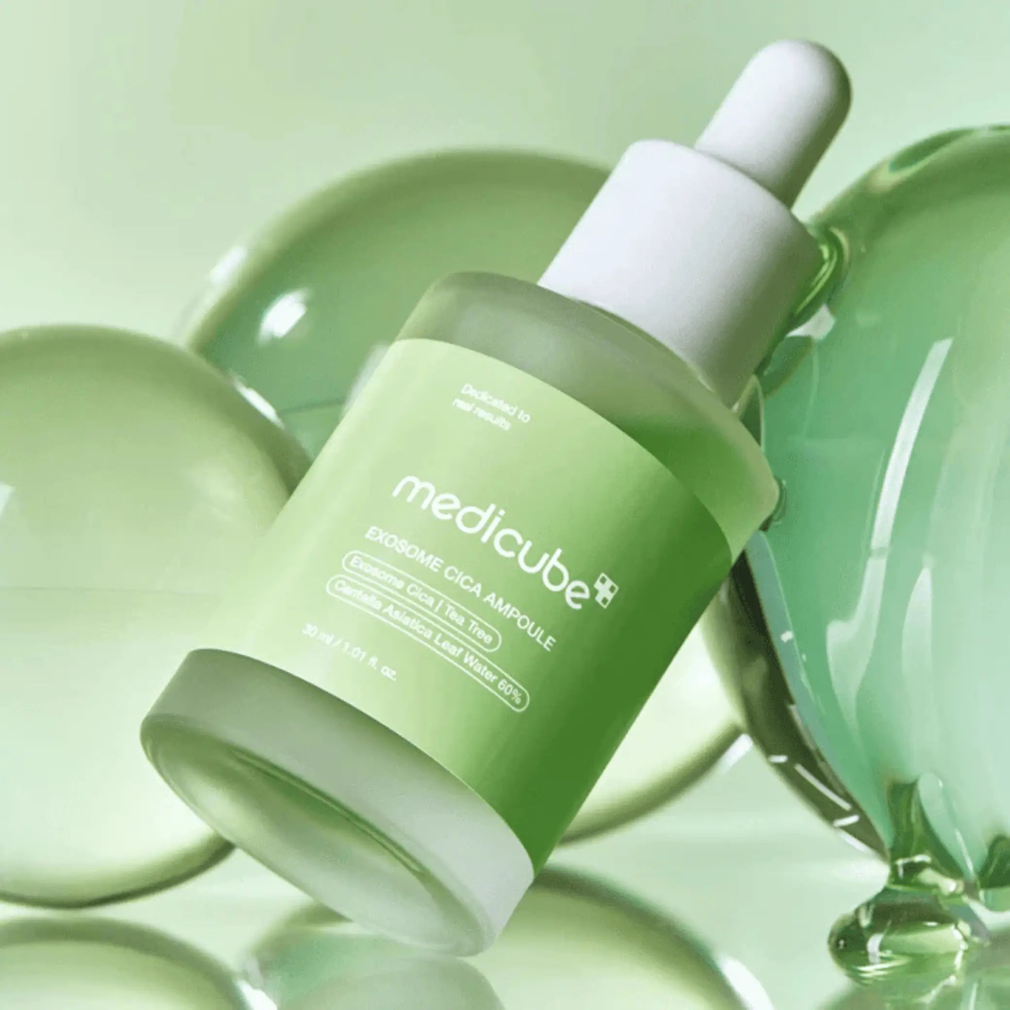 Medicube – Exosome Cica Ampoule, sérum calmante com Exosome Cica nano-dimensionado para peles reativas, cosmética coreana skincare Portugal