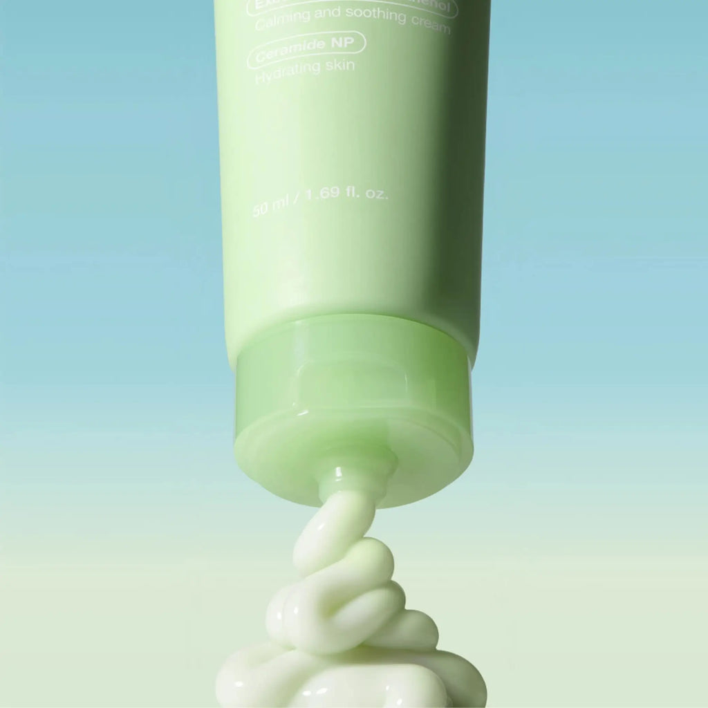 Medicube – Exosome Cica Cream, embalagem do creme calmante da linha Exosome Cica, cosmética coreana skincare Portugal