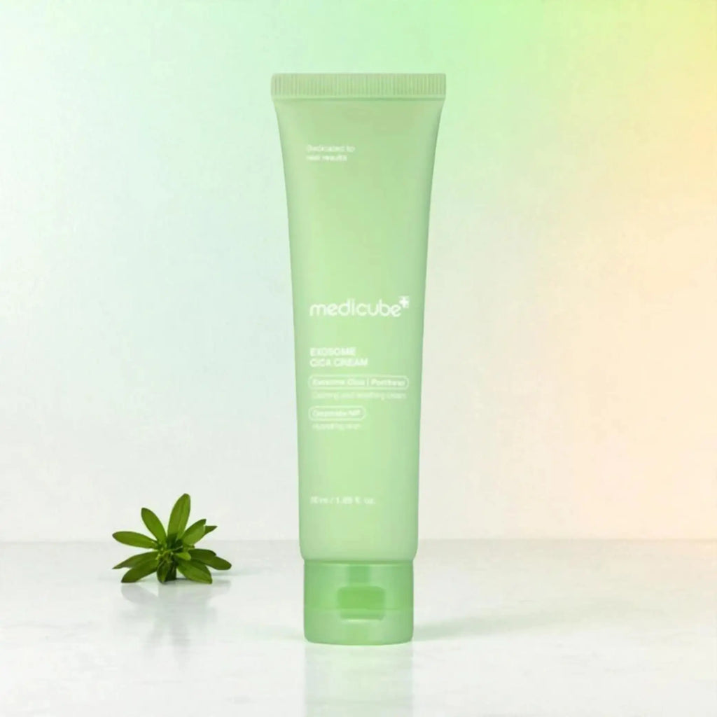 Medicube – Exosome Cica Cream, creme hidratante com Exosome Cica e ceramide NP para 48 horas de hidratação, cosmética coreana skincare Portugal
