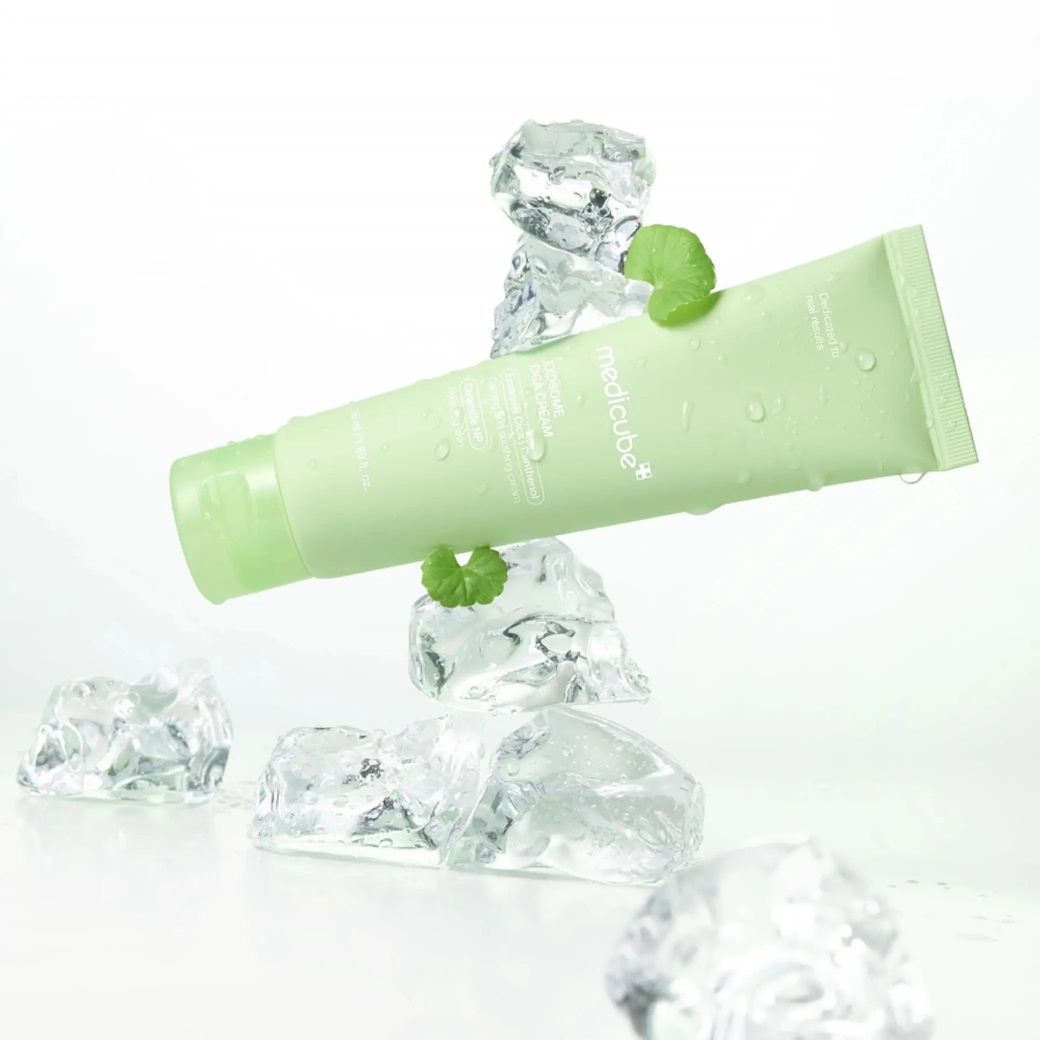 Medicube – Exosome Cica Cream, creme coreano calmante com 12 tipos de centella asiática, skincare Portugal cosmética coreana