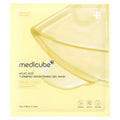 Kojic Acid Turmeric Brightening Gel Mask da Medicube embalagem frontal amarela