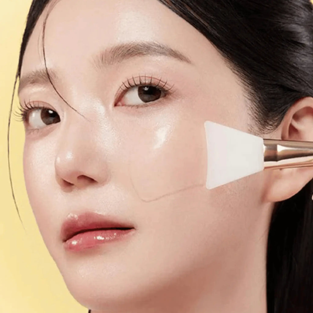 Medicube – Kojic Acid Turmeric Night Wrapping Mask, aplicação em rosto para reduzir manchas escuras durante a noite, skincare Portugal cosmética coreana