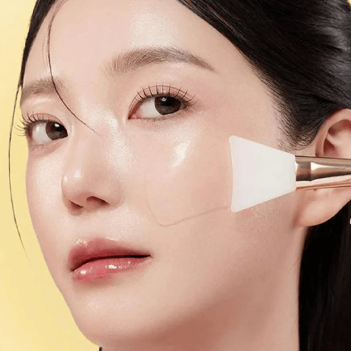 Medicube – Kojic Acid Turmeric Night Wrapping Mask, aplicação em rosto para reduzir manchas escuras durante a noite, skincare Portugal cosmética coreana