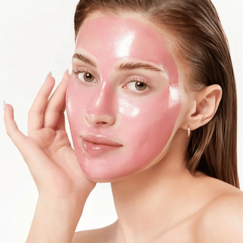 Medicube – PDRN Pink Caffeine Night Wrapping Mask, máscara coreana regeneradora que reduz o aspeto de inchaço, skincare Portugal cosmética coreana