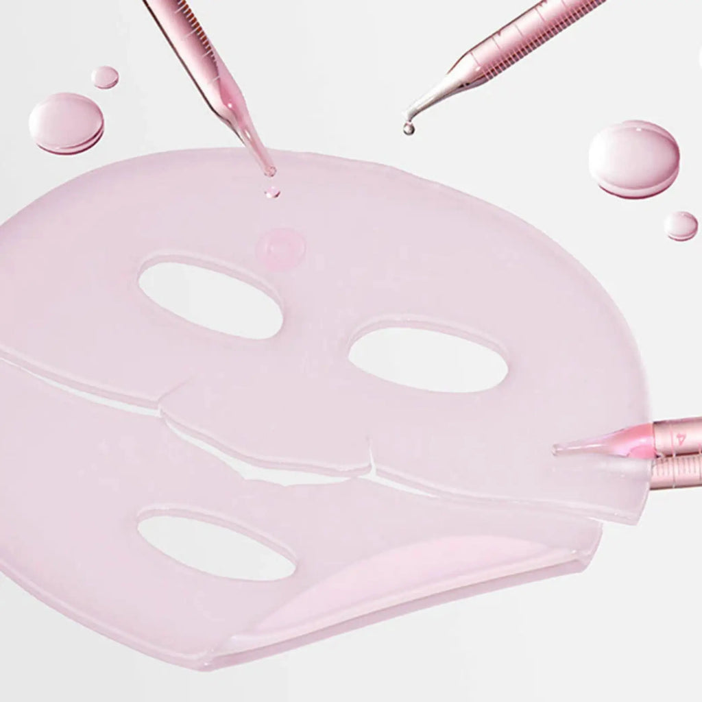PDRN Pink Collagen Gel Mask da Medicube em gel com conta-gotas