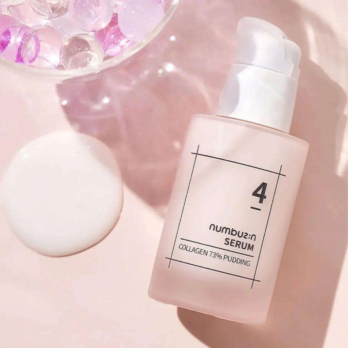 No.4 Collagen 73% Pudding Serum Numbuzin sérum coreano colagénio pele firme saudável skincare Portugal