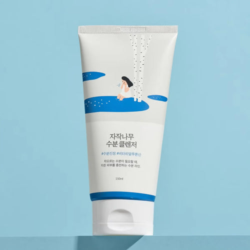 Birch Juice Moisturizing Cleanser da Round Lab espuma hidratante suave skincare cosmética coreana Portugal