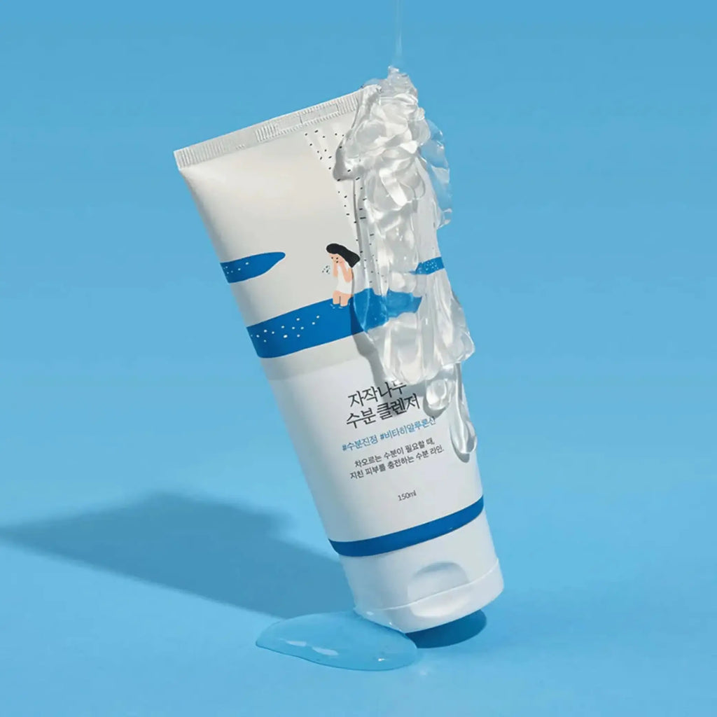Birch Juice Moisturizing Cleanser da Round Lab embalagem produto de limpeza hidratante Portugal