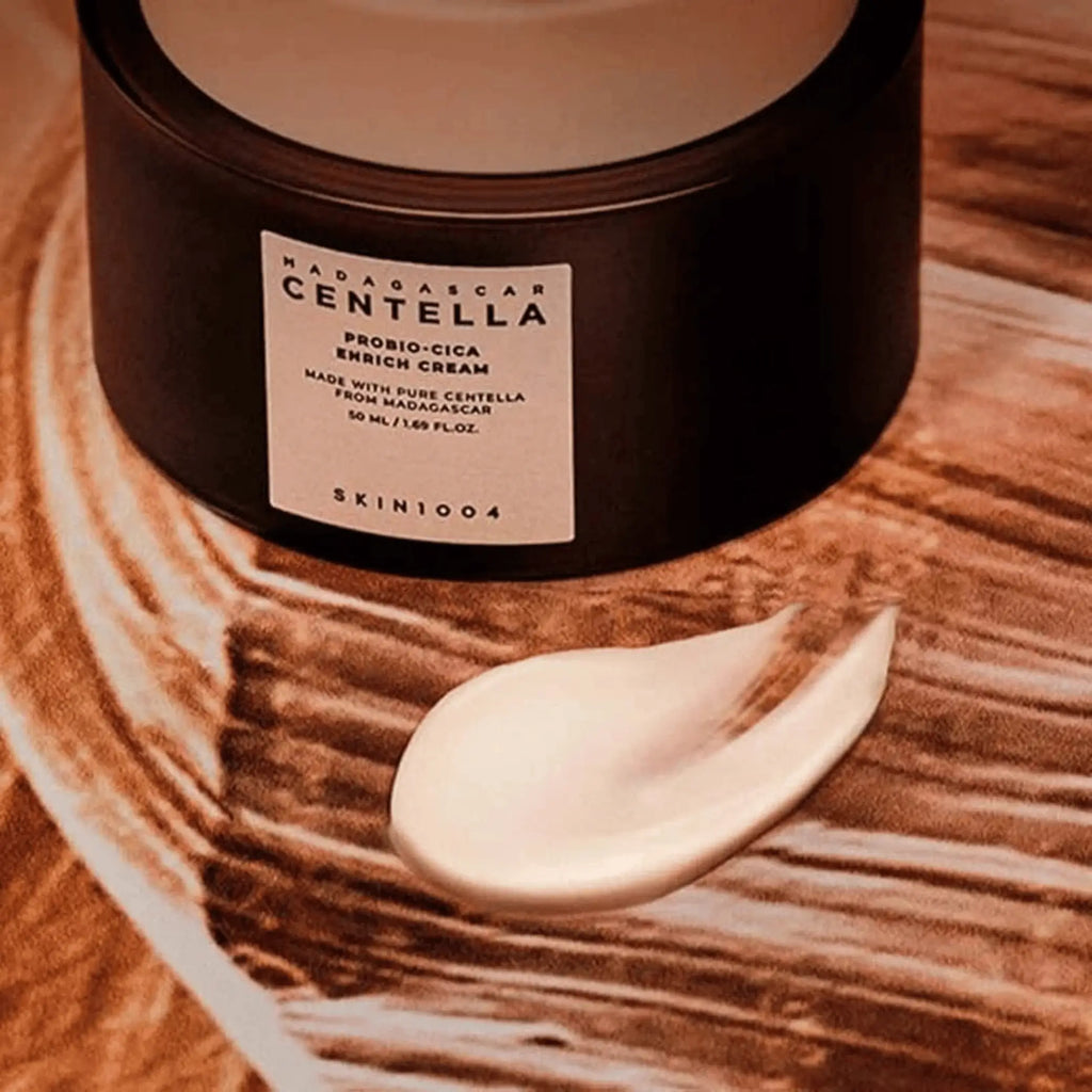 SKIN1004 Probio-Cica Enrich Cream creme coreano textura rica hidratação profunda cosmética coreana Portugal