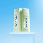 Tocobo – Cica Calming Sun Serum SPF50+, sérum protetor solar coreano ideal para pele sensível, cosmética coreana, skincare em Portugal