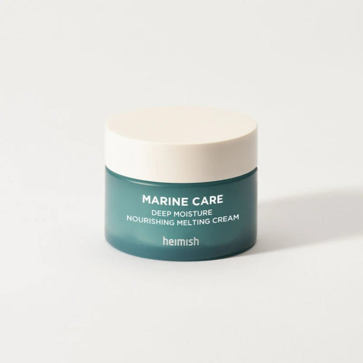 Marine Care Deep Moisture Nourishing Melting Cream da Heimish – creme de hidratação profunda com algas marinhas e pantenol, perfeito para nutrir e revitalizar a pele. Textura rica e derretida que proporciona um boost de hidratação intensa. Um must-have do k-beauty e da cosmética coreana para uma pele saudável e luminosa