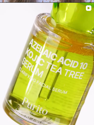Purito Azelaic Acid 10 Kojic Tea Tree Serum - sérum clarificante coreano disponível na HaemiSkin
